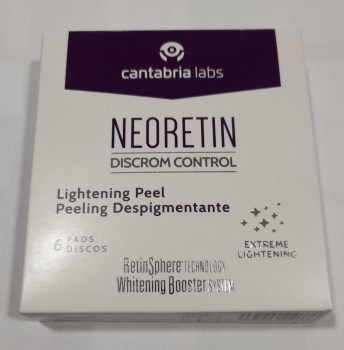 neoretin discrom discos exfoliantes